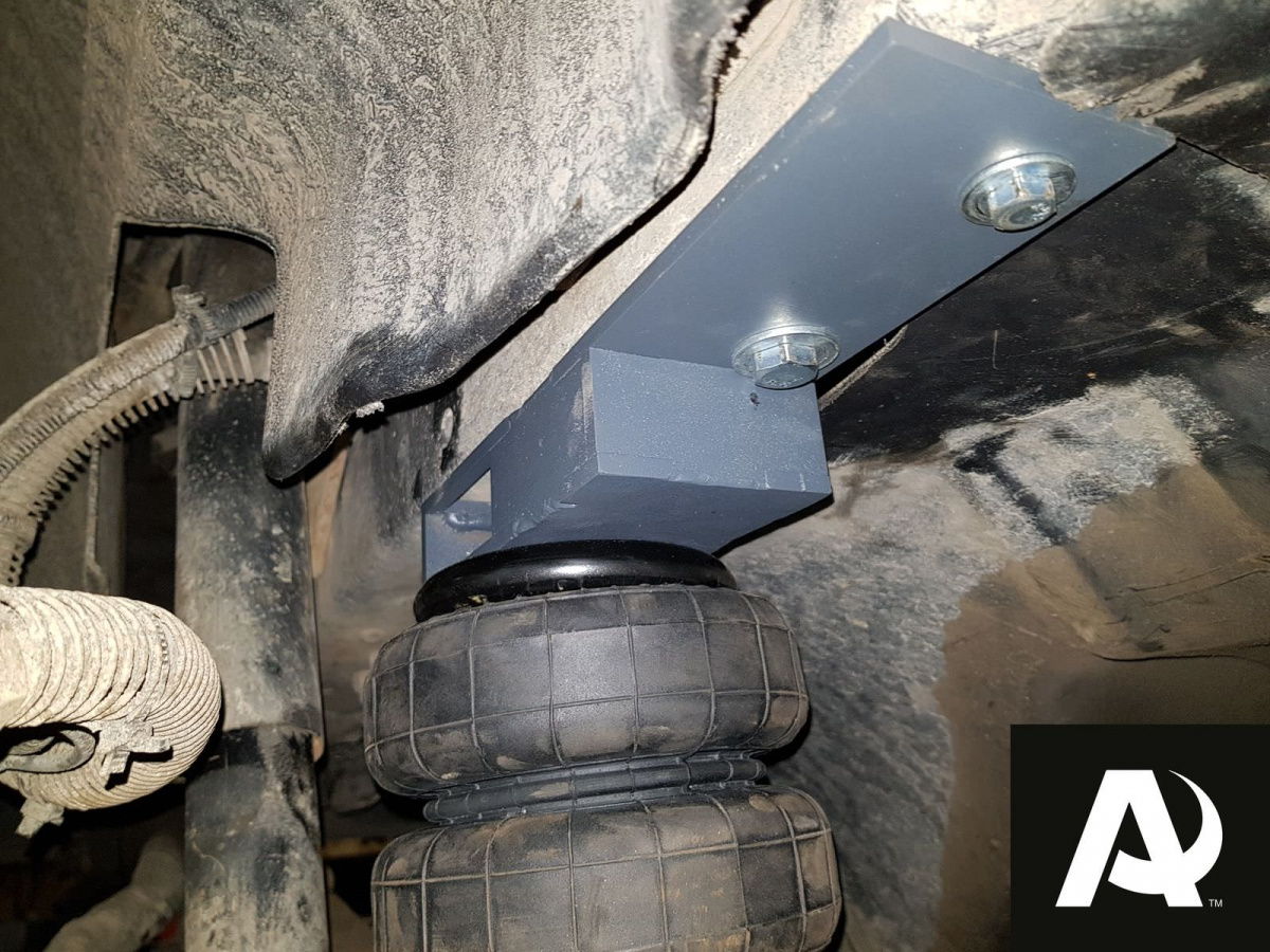 Фото установки пневмоподвески передняя ось на Газон NEXT своими руками