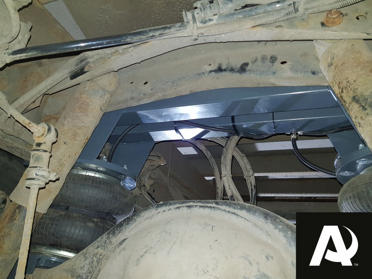 Установка пневмоподвески на МАН (MAN) LE 8_140 в Санкт-Петербурге - фото и описание работ, технические детали проекта и характеристики