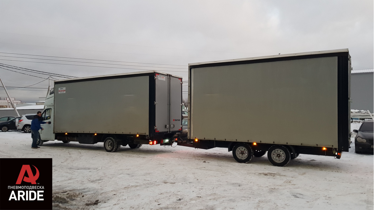 Пневмоподвеска на фургоны удлиненной версии