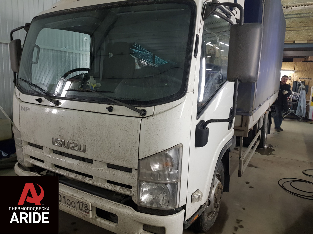 Пневмоподвеска на тентованные фургоны