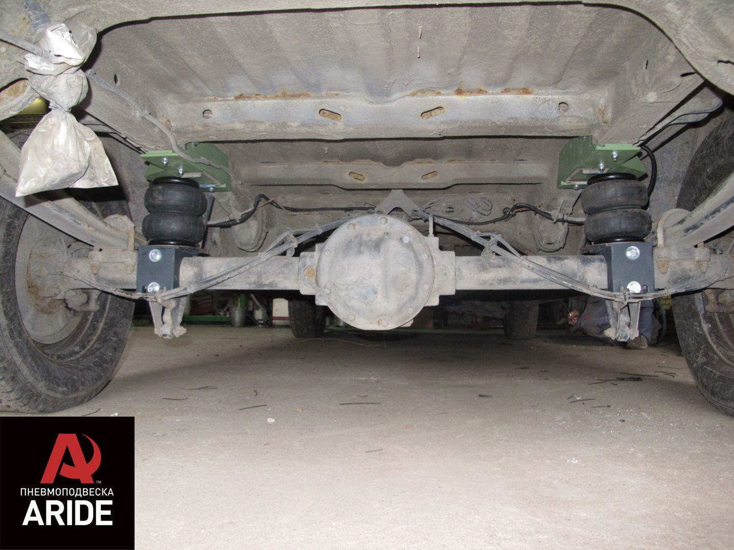 Пневмоподвеска на фургон Mercedes-Benz Sprinter