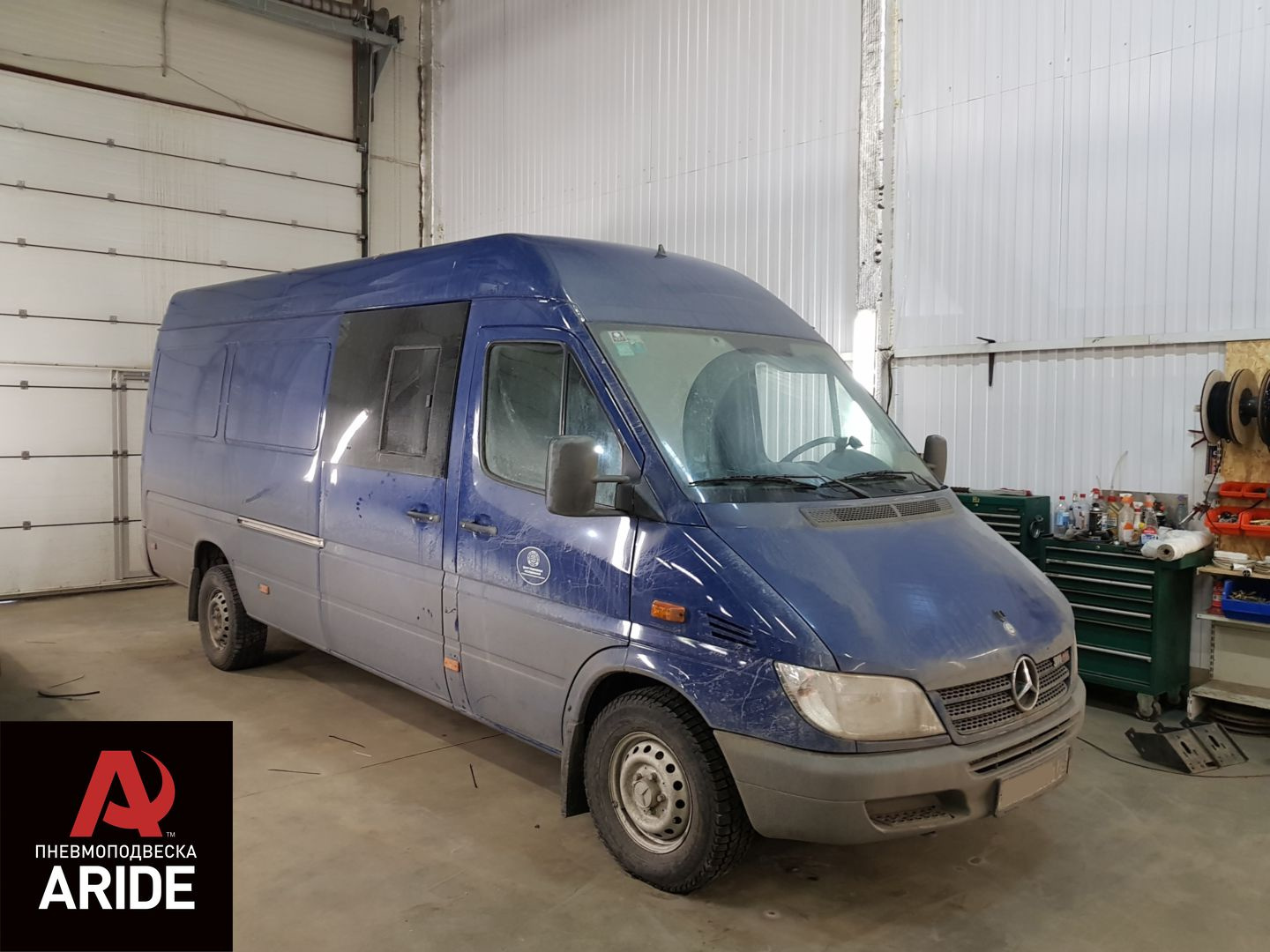 Пневмоподвеска на фургон Mercedes-Benz Sprinter