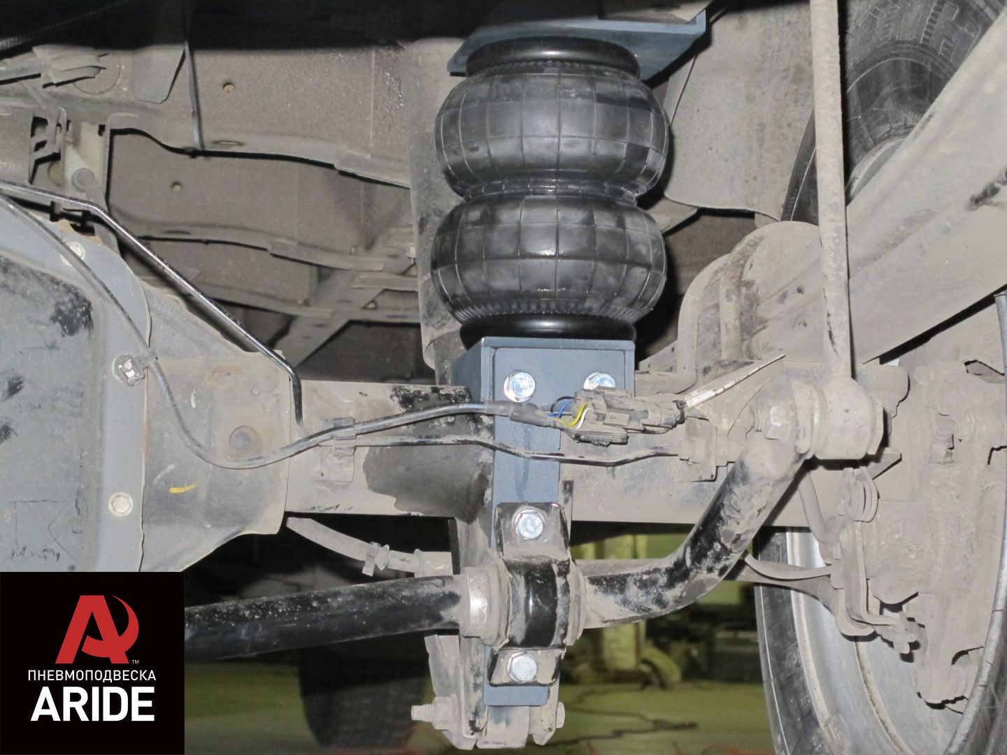 Пневмоподвеска на фургоны служб МЧС