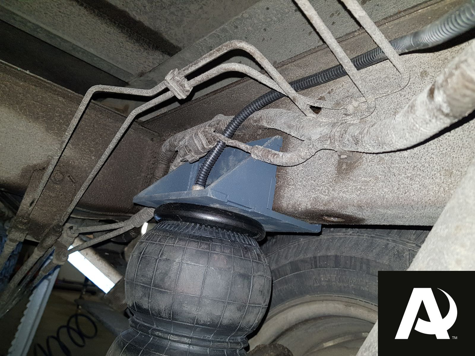 Установка пневмоподвески на Ford Transit задний привод, будка, рестайлинг - фото и описание работ, технические детали проекта и характеристики