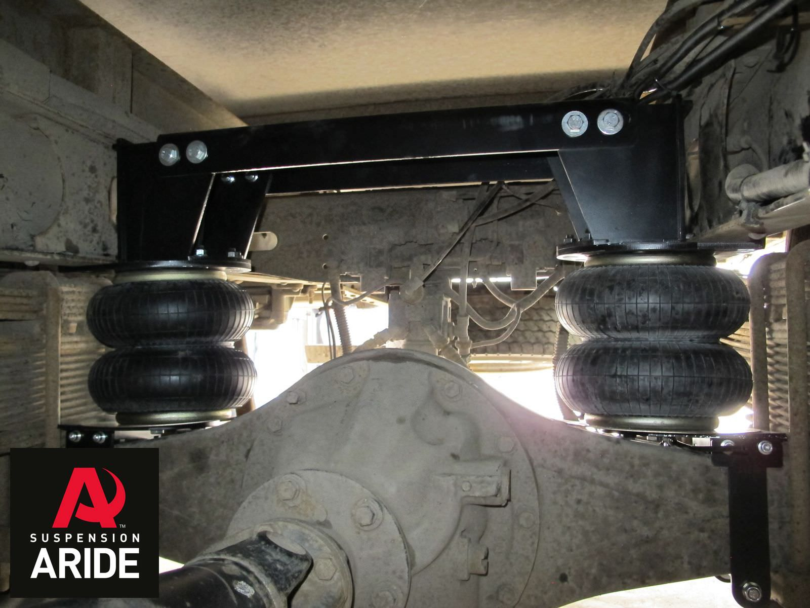 фото установки пневмоподвески на газон некст 8.7 тонн