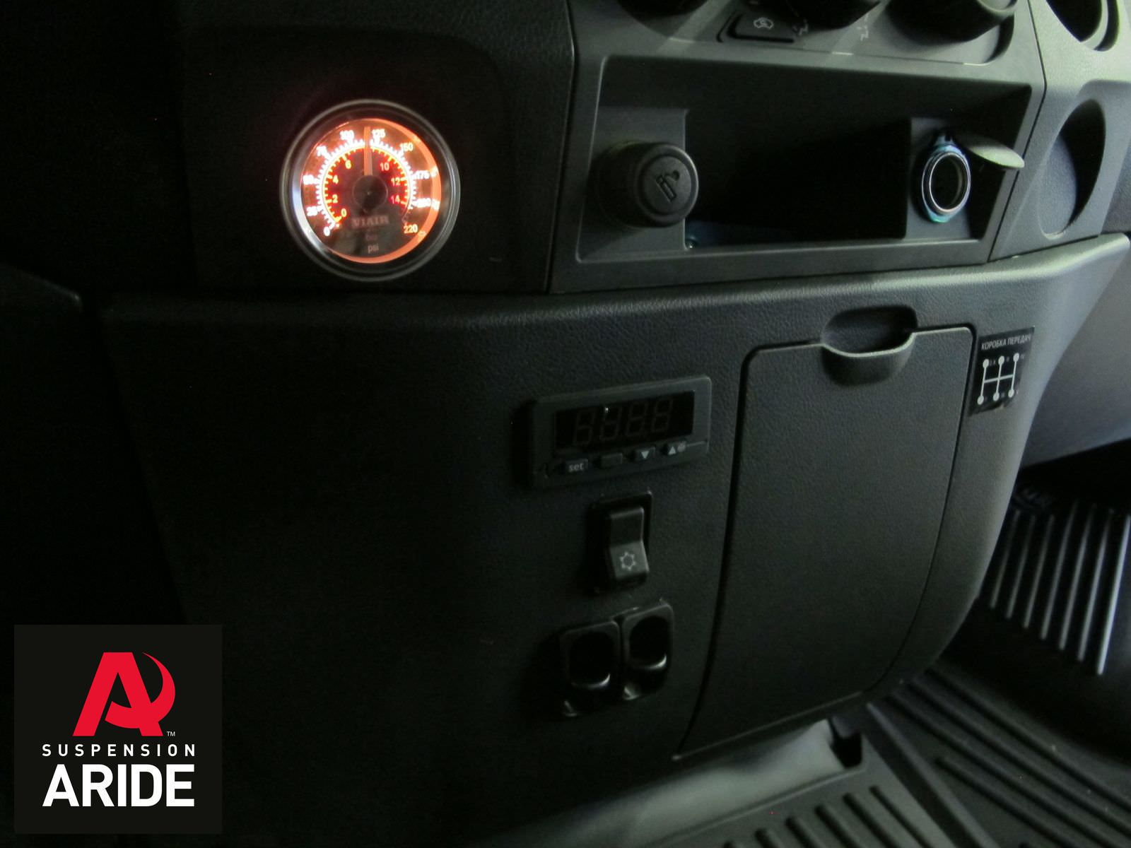 система управления пневмоподвеской газон