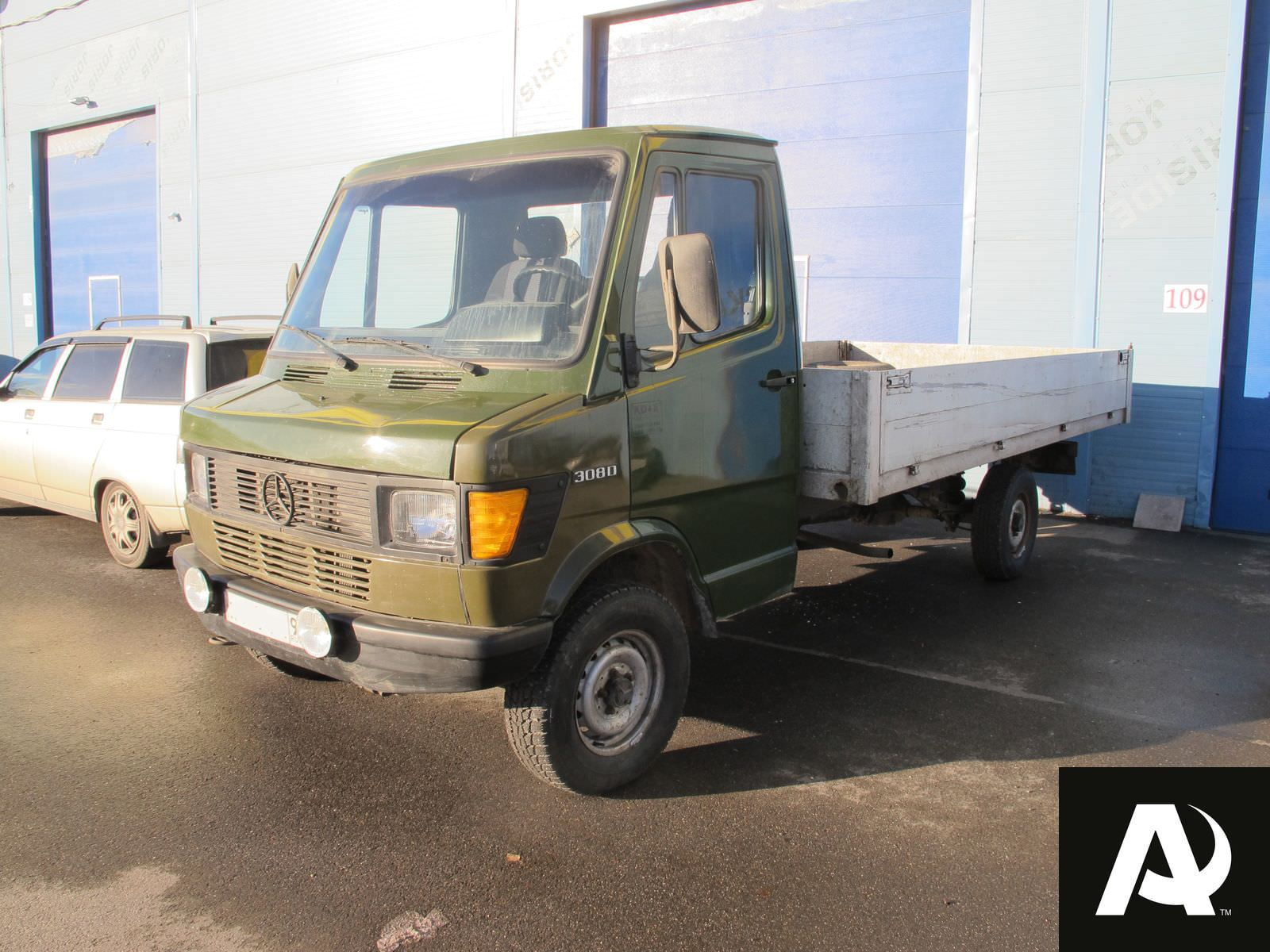 Установка передней и задней пневмоподвески в дополнение к рессорам Mercedes Sprinter T1 308D