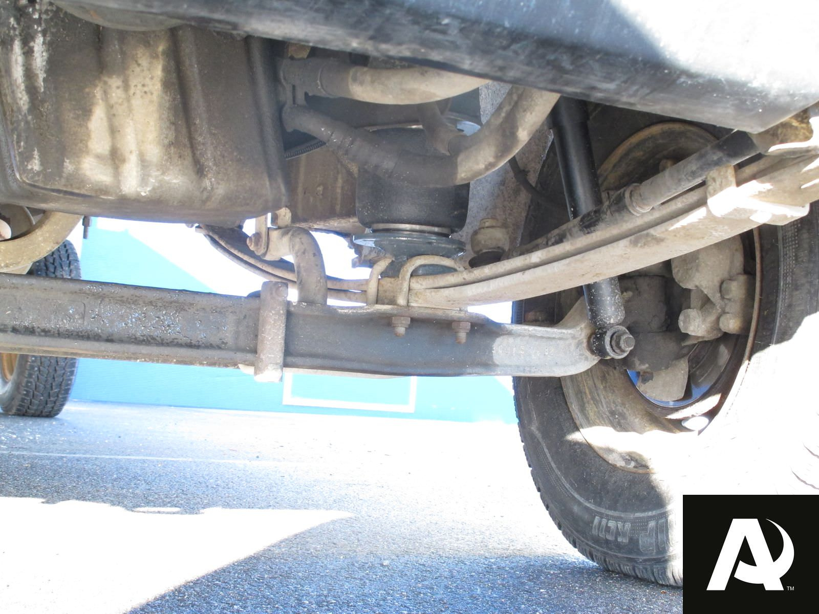 Установка передней и задней пневмоподвески в дополнение к рессорам Mercedes Sprinter T1 308D