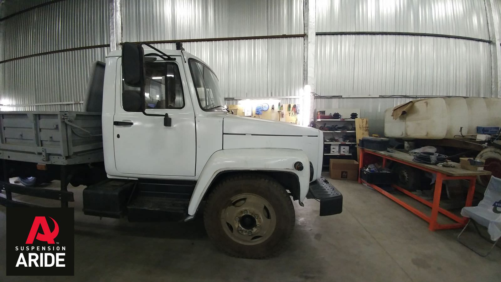 газ 3309 пневмоподвеска