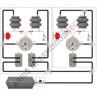 Схемы пневмоподвесок