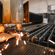 Участок лазерной резки