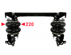 Пневмоподвеска для ГАЗ Газель Next, Бизнес, подушки 250/2, задняя ось