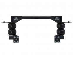 Пневмоподвеска УАЗ Профи, односкатная ошиновка, задняя ось