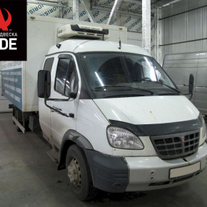 Установка задней пневмоподвески ﻿ГАЗ (GAZ) ВАЛДАЙ