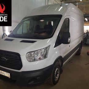 Установка задней пневмоподвески с управление из салона ﻿Ford Transit FWD