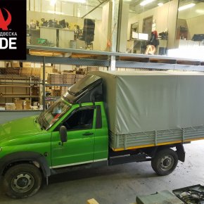 Установка задней пневмоподвески с управление из салона ﻿УАЗ Профи (Profi)