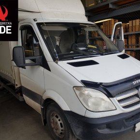 Установка задней пневмоподвески с управление из салона ﻿Mercedes Sprinter 5