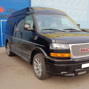 Установка передней пневмоподвески с управлением из салона ﻿GMC Savanna 2500