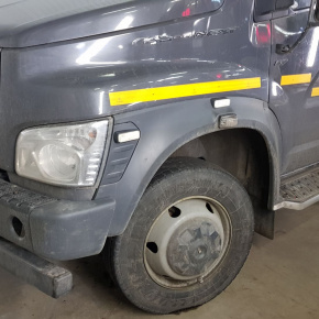 Установка передней и задней пневмоподвески с управлением из салона ﻿﻿ГАЗ (GAZ) Газон NEXT