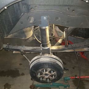 Пневмоподвеска на заднюю ось Mitsubishi L200, 5 поколение, комфортный