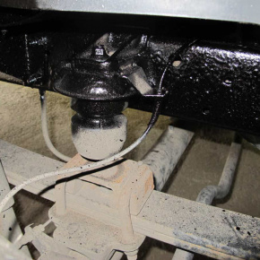 Передний мост с рессорами ГАЗ Соболь