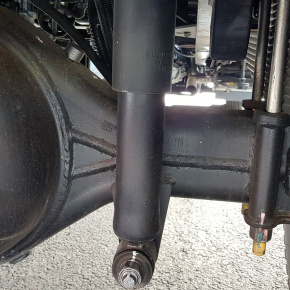 Задняя подвеска Hyundai HD 120 (редуктор смещен)