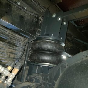 Задняя пневмоподвеска КАМАЗ 43082, КОМПАС 12