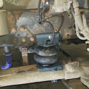 Пневмоподвеска на переднюю ось МАЗ 4370, Зубренок