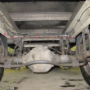 Задняя подвеска Renault Mascout