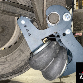 BPW подъемная ось, ленивец