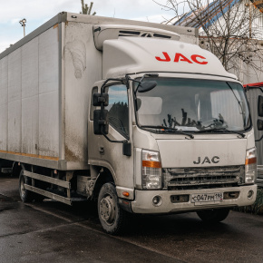 Пневмоподвеска на JAC N-80