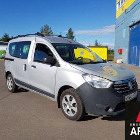 Установка пневмоподвески на заднюю ось Renault Dokker (18.06.2018)