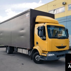 Пневмоподвеска на переднюю ось Renault Midlum