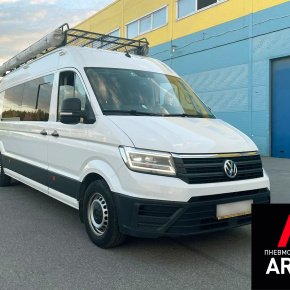 Установка пневмоподвески на Volkswagen Crafter