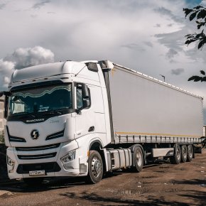 Пневмоподвеска на Shacman X6000 + Механизм подъёма оси