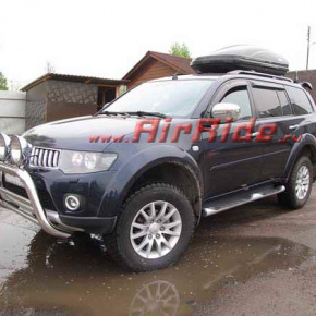 Пневмоподвеска на Mitsubishi Pajero Sport