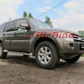 Пневмоподвеска на  Mitsubishi Pajero