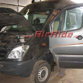 Пневмоподвеска на Mercedes Sprinter 316 4WD