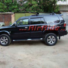 Пневмоподвеска на Mitsubishi Pajero Sport