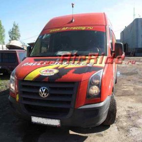 Пневмоподвеска на VW Crafter