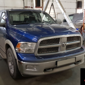 Установка пневмоподвески на RAM 1500