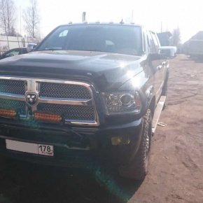 Пневмоподвеска Dodge Ram 2500, установка под ключ