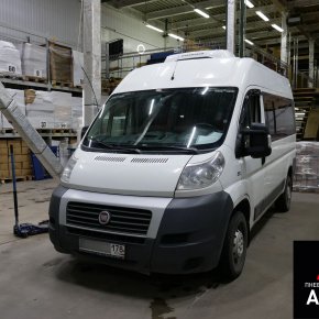 Пневмоподвеска на заднюю ось Фиат Дукато