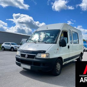 Установка пневмоподвески на Fiat Ducato