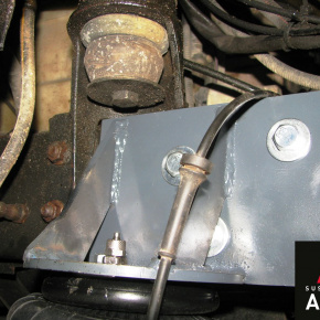 Пневмоподвеска ГАЗ Соболь 4х4, передняя ось