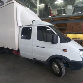 Установка пневмоподвески и системы управления на переднюю и заднюю ось ГАЗ Газель Бизнес (21.05.2018)