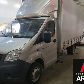 Установка пневмоподвески на заднюю ось Газель NEXT