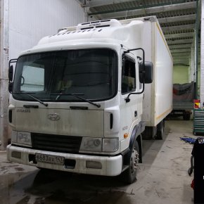 Пневмоподвеска на Hyundai HD120