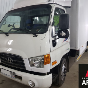 Установка пневмоподвески на заднюю ось Hyundai HD78