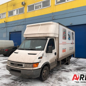 Установка вспомогательной пневмоподвески на Iveco Daily 35